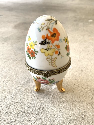 Vtg porcelain egg - vtg,