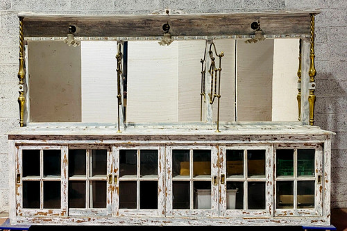 élégant meuble deux corps