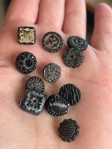 Ravissants boutons anciens - boutons, 10