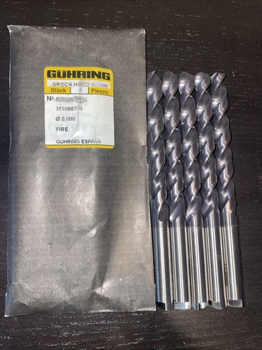 Gühring gu500 ø9mm broca - gu500,