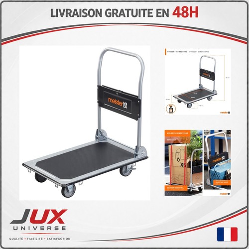Chariot plateforme pliable