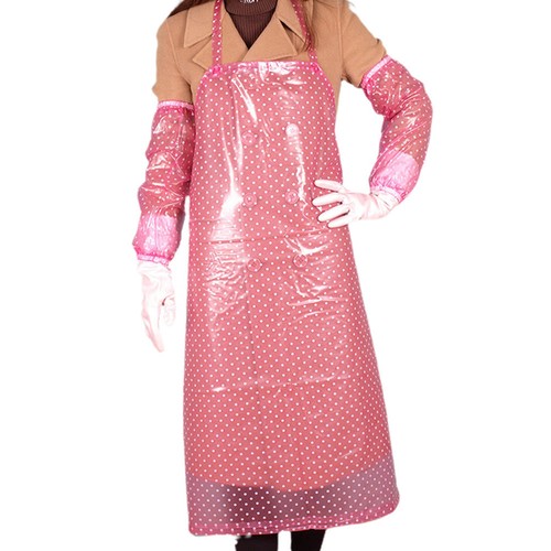 Tablier pvc long terme - long,