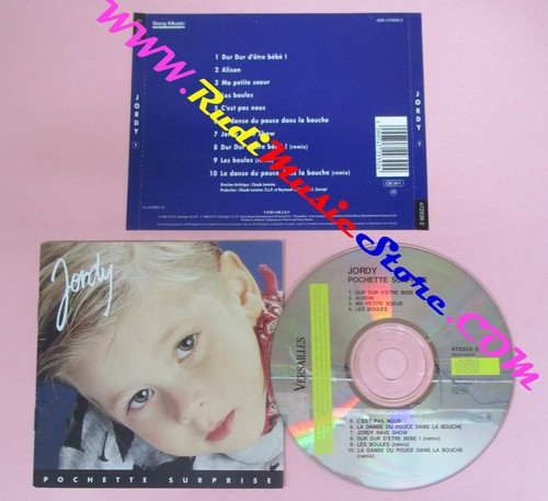 Jordy pochette surprise - *cd,