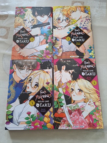 Lot mangas trois yakuzas - lot,