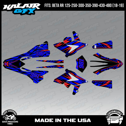 Graphics kit for beta rr125 - graphics,