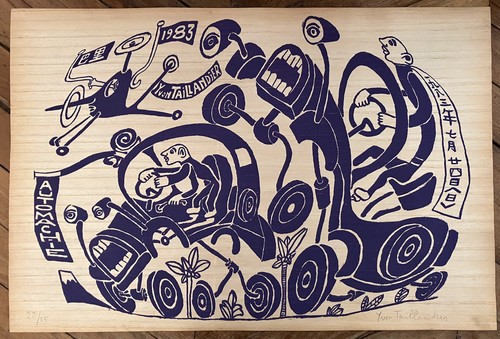 Yvon taillandier sérigraphie - yvon,