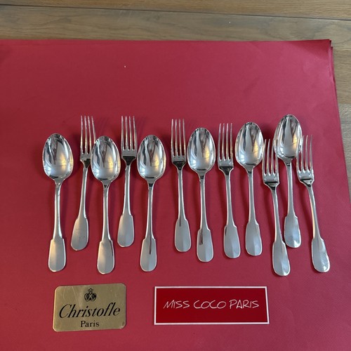 Table cutlery 12p christofle - cutlery,