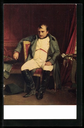 Napoléon uniforme assis - en,