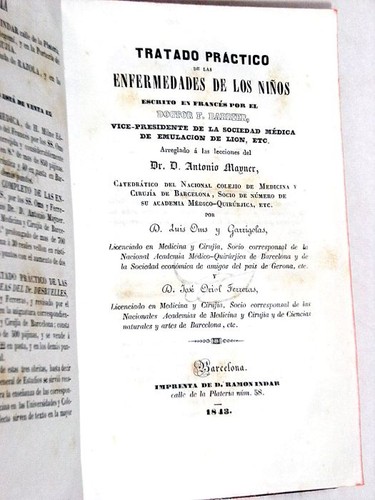 Livre ancien tratado - livre,