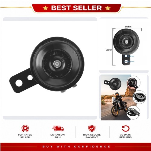 Klaxon moto 12v universel - klaxon,