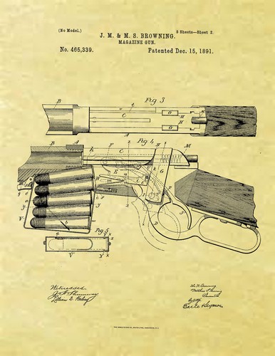 Display art print patent - art, us