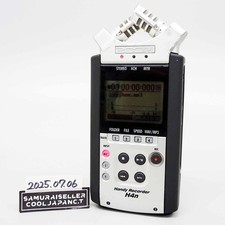Zoom H4n Handy Recorder Digital Handheld Portable Black Silver Japan USED