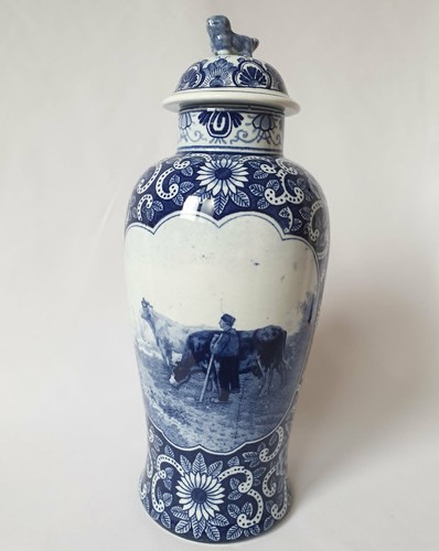 Vase delft petru regout - vase,