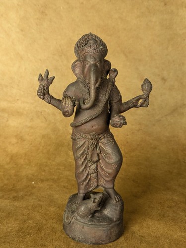 Ancienne statuette ganesh - ancienne, de