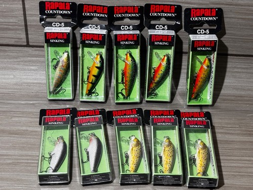 Lot rapala countdown - of, cd5