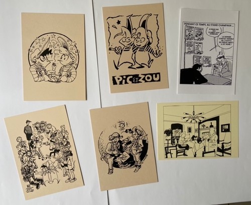 Lot humour chaland - lot, 6