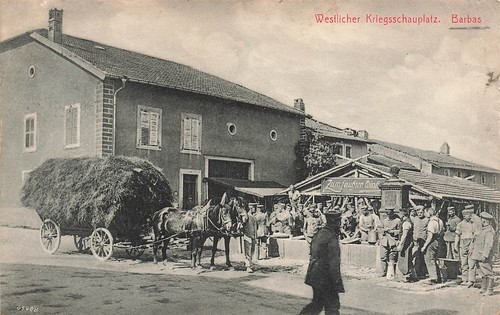 Carte postale ww1 barbas - carte,