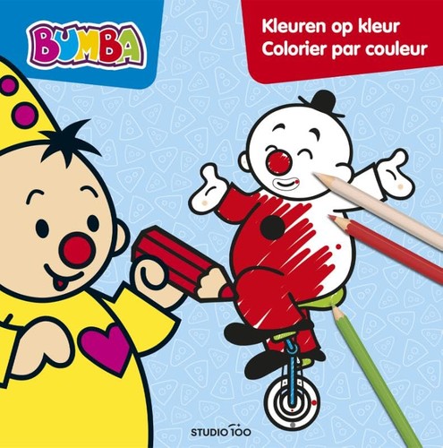 Bumba colouring book - book,