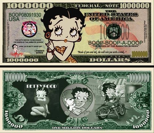 Betty boop billet - betty,