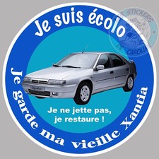 STICKER JE SUIS ECOLO JE GARDE