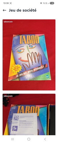 Jeu société taboo hasbro - jeu, de