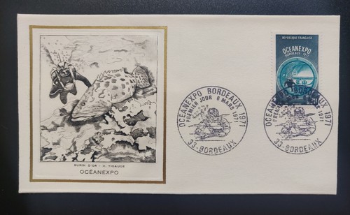 Enveloppe burin or fdc - enveloppe, d'or