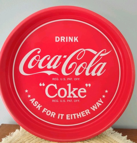 Plateau coca cola métal - plateau,