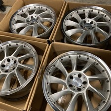 Lorinser Lm6 19 Inch 8.5/9.5J 5H-112 38 Mercedes-Benz Aluminum Wheels 4 Pieces