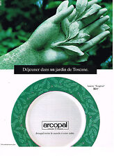 ADVERTISING ADVERTISING 074 1992 ARCOPAL plate FOUGERE