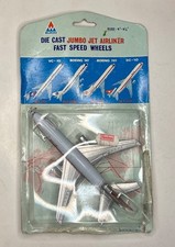 VINTAGE TINTOYS MCDONNELL DOUGLAS DC10 SWISSAIR DIECAST 1:360 SCALE WT210 & BOX