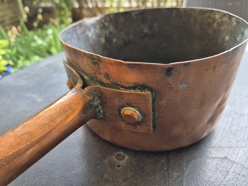 Casserole cuivre 19ème - casserole,