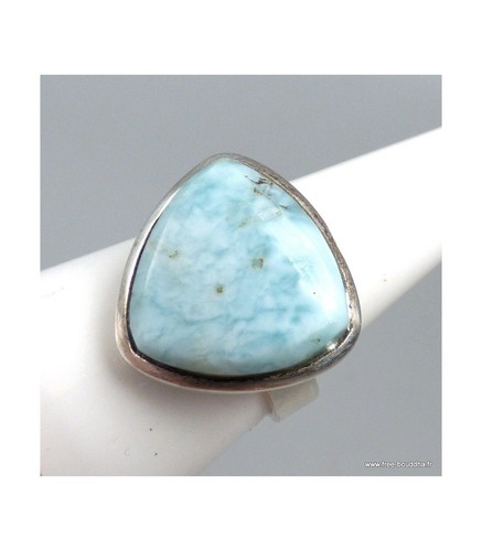 Bague triangulaire larimar - triangulaire,
