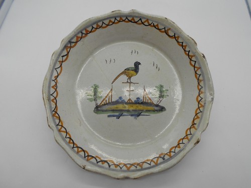 Assiette perroquet - assiette, au
