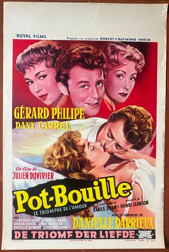 Affiche belge pot bouille - belge, pot-bouille
