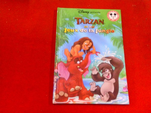 Livre tarzan les jeux la - livre,