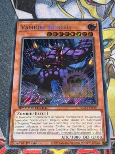 Carte vampire genesis - carte, oh
