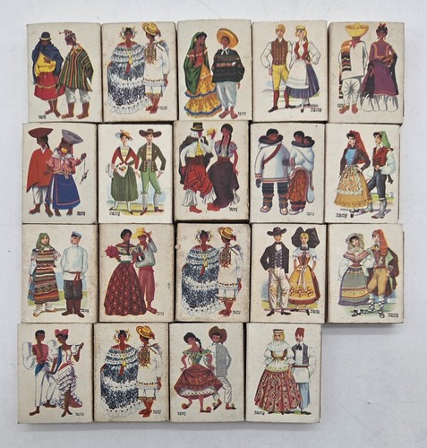 Lot antique matchboxes - lot,