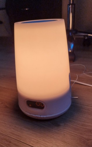 Lampe radio réveil philips - radio,