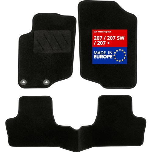 Tapis sol peugeot 207 207sw - sol,