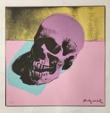 Andy Warhol : Lithographie grand format 60 Par 60 cm