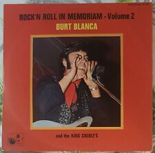 Burt BLANCA Rock’Roll in Memoriam Vol 2  LP 33 Tours  National 16138 F19-1