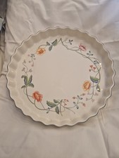 Rare Plat À Tarte Villeroy Et