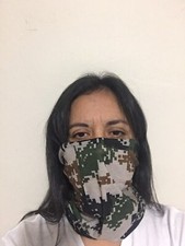 tube scarf bandana head face mask neck gaiter, stars and stripes 