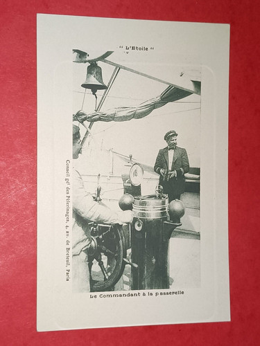 Cpa bateau etoile - cpa, l'etoile