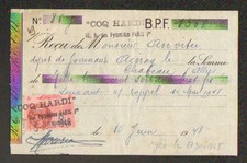 PARIS (I°) IMPRIMERIE / EDITEUR Heddo pour LES JEUNES de FRANCE "COQ HARDI" 1948