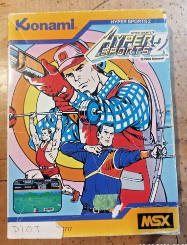 Msx konami hypert sports - sports, 2