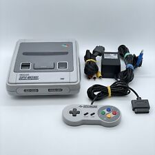 Nintendo SNES Super Nintendo Console + Controller Very Good