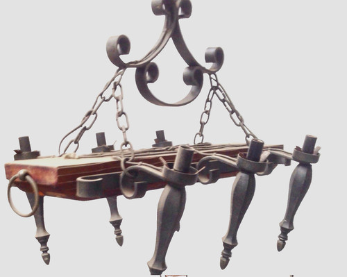 Lustre fonte fer - en,