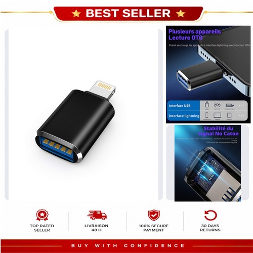 Adaptateur lightning usb - adaptateur,
