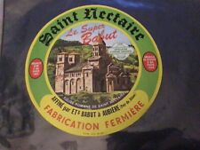 Saint Nectaire Le Super Bahut Cheese Label 1
